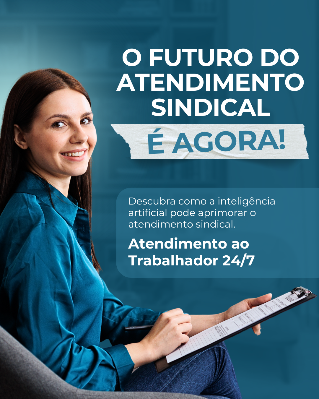 Agentes de IA nos Sindicatos: Fortalecendo o Atendimento ao Trabalhador 24/7