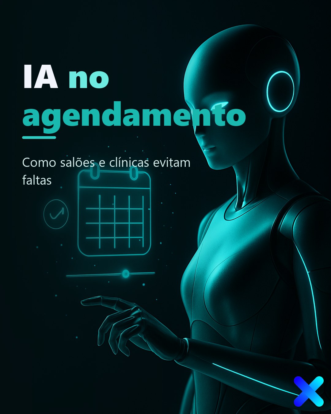 IA no agendamento: como salões e clínicas evitam faltas