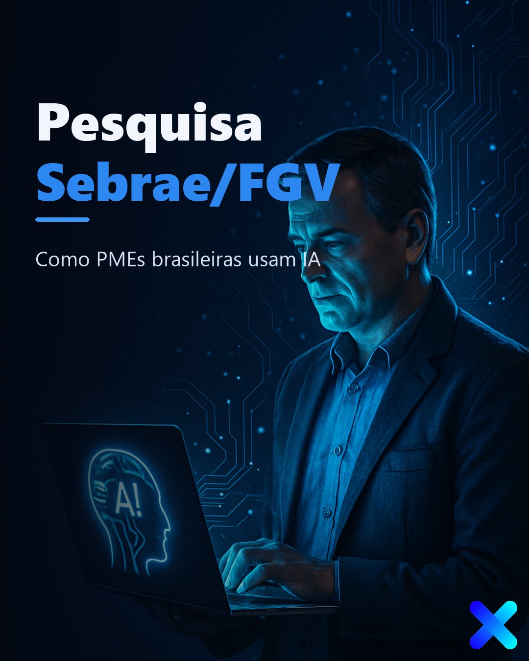 Pesquisa Sebrae/FGV: como PMEs brasileiras usam IA