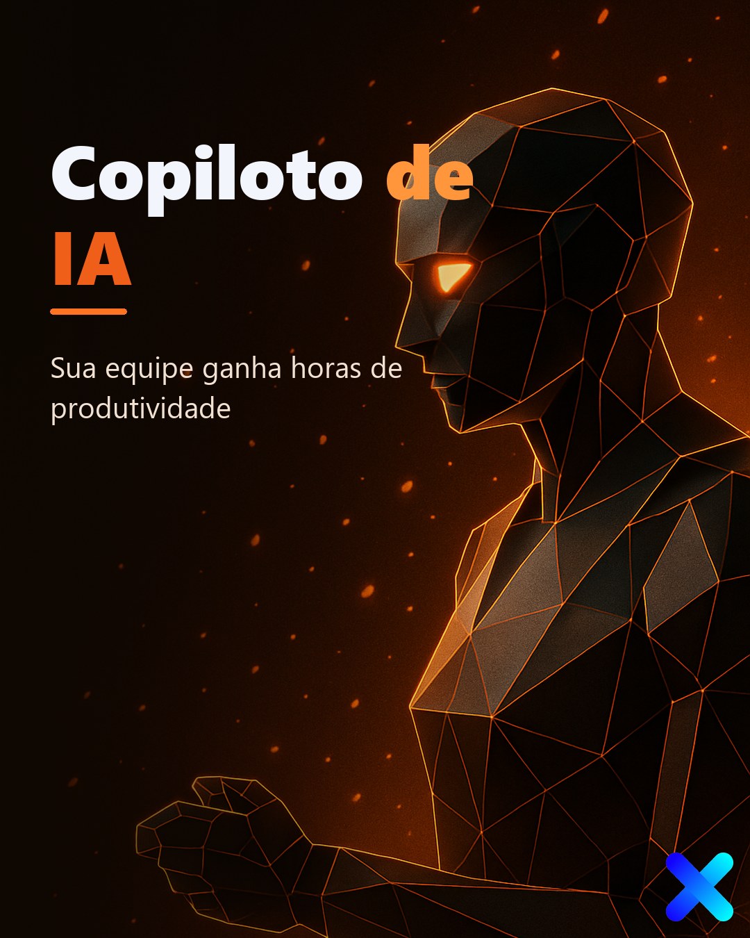 Copiloto de IA: sua equipe ganha horas de produtividade