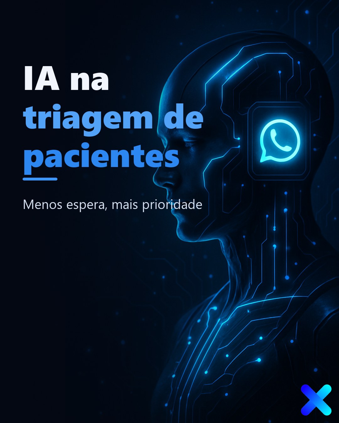 IA na triagem de pacientes: menos espera na clínica