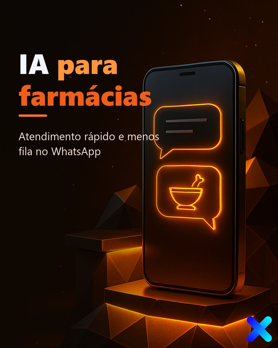 IA para farmácias: atendimento rápido e menos fila no WhatsApp