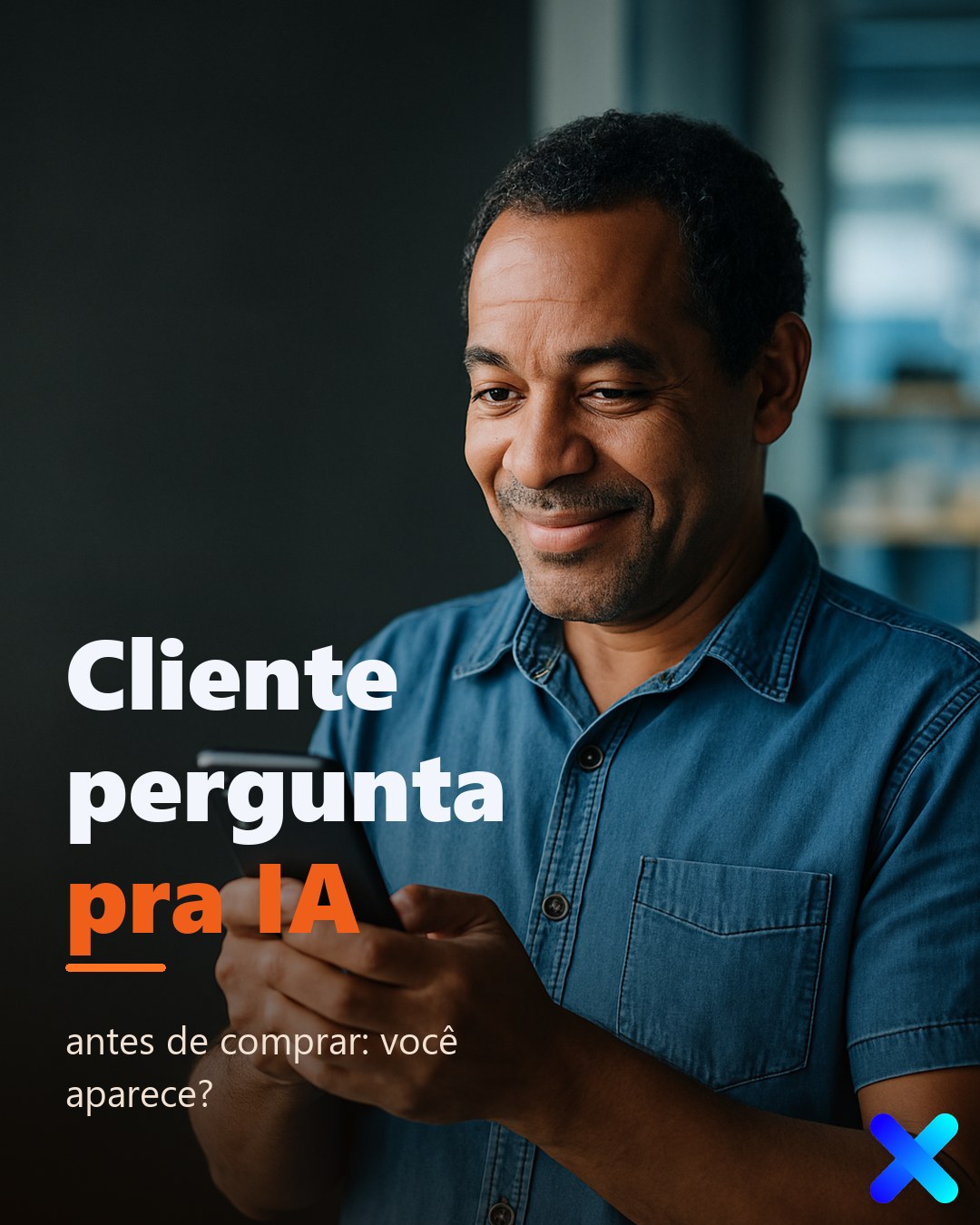 Cliente pergunta pra IA antes de comprar: você aparece?