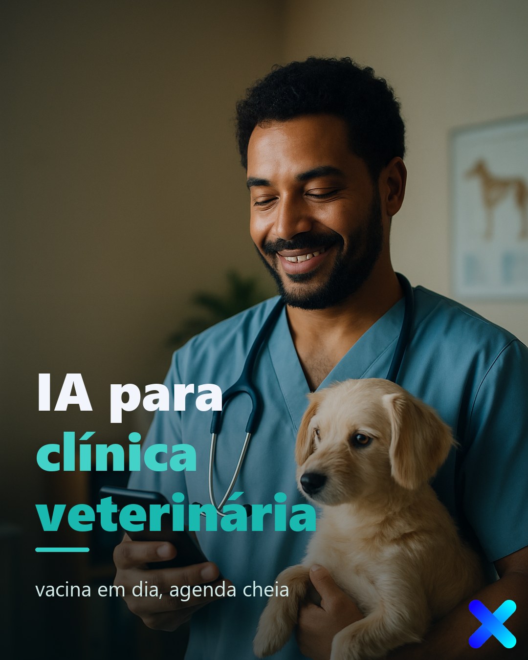 IA para clínica veterinária: vacina em dia, agenda cheia