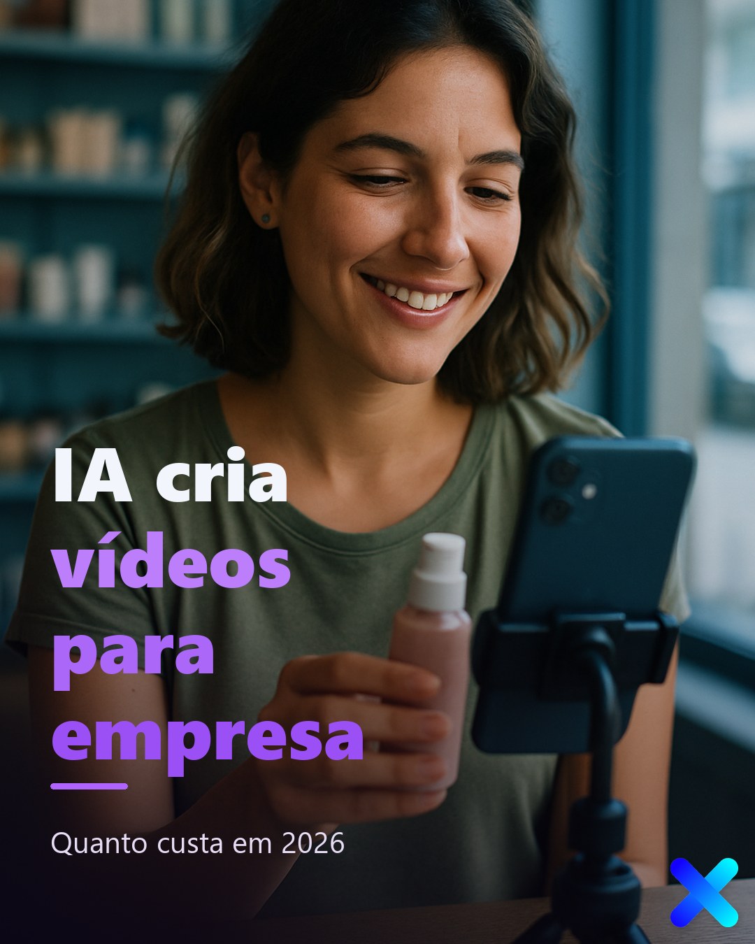 IA cria vídeos para empresa: quanto custa em 2026