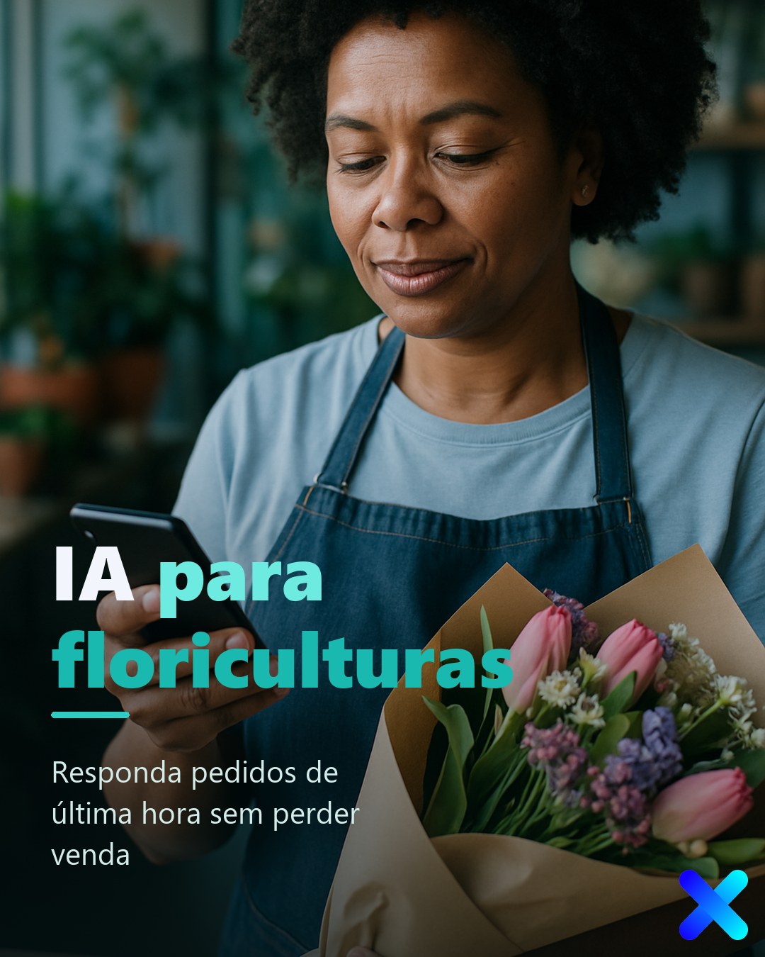 IA para floriculturas: não perca pedidos de última hora