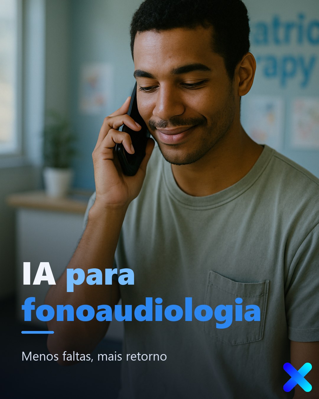 IA para fonoaudiologia: menos faltas, mais retorno