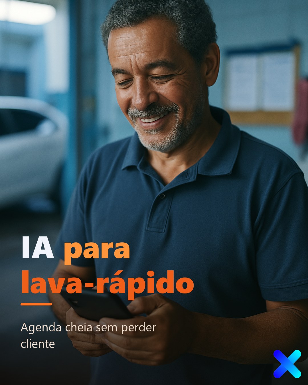 IA para lava-rápido: agenda cheia sem perder cliente
