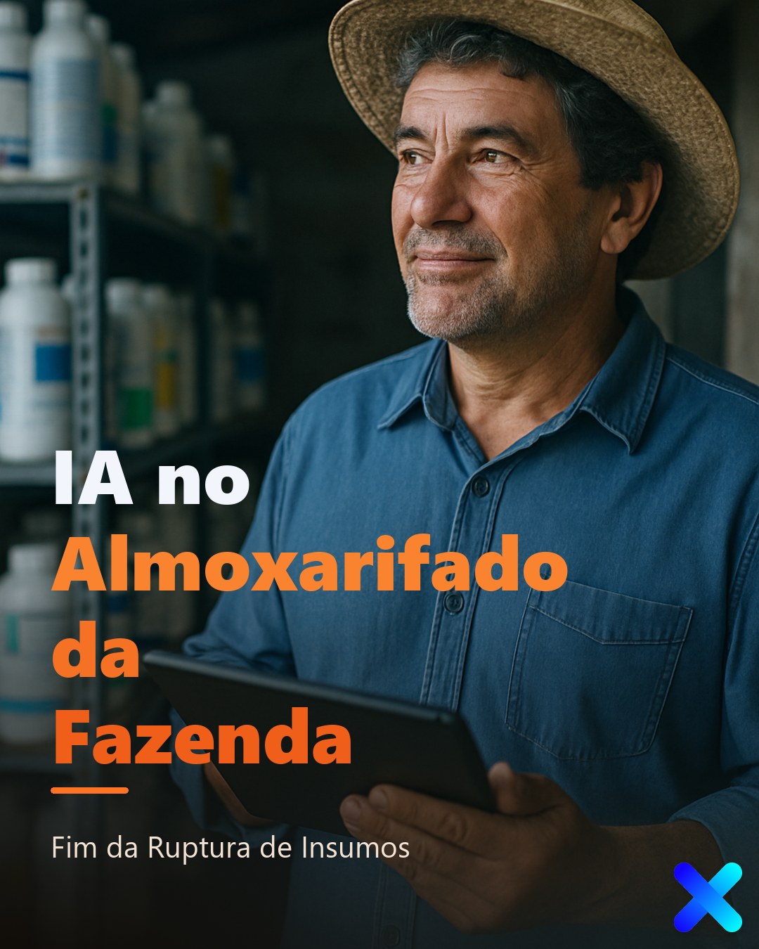 IA no Almoxarifado da Fazenda: Fim da Ruptura de Insumos