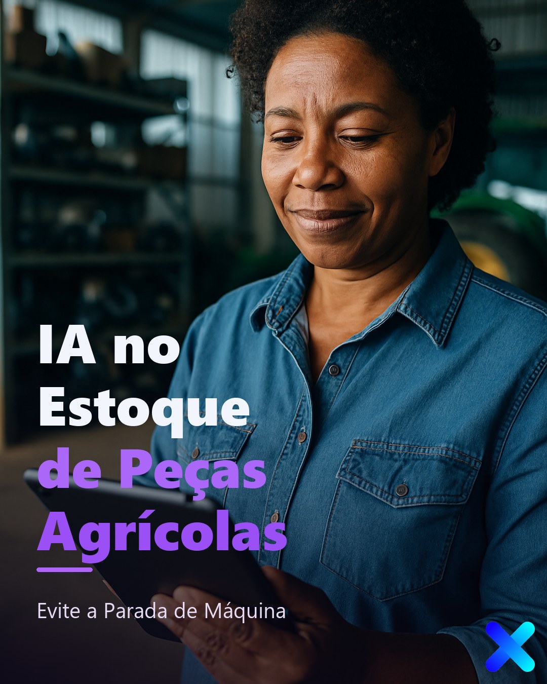 IA no Estoque de Peças Agrícolas: Evite a Parada de Máquina
