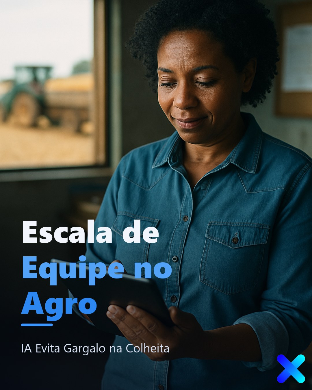Escala de Equipe no Agro: IA Evita Gargalo na Colheita
