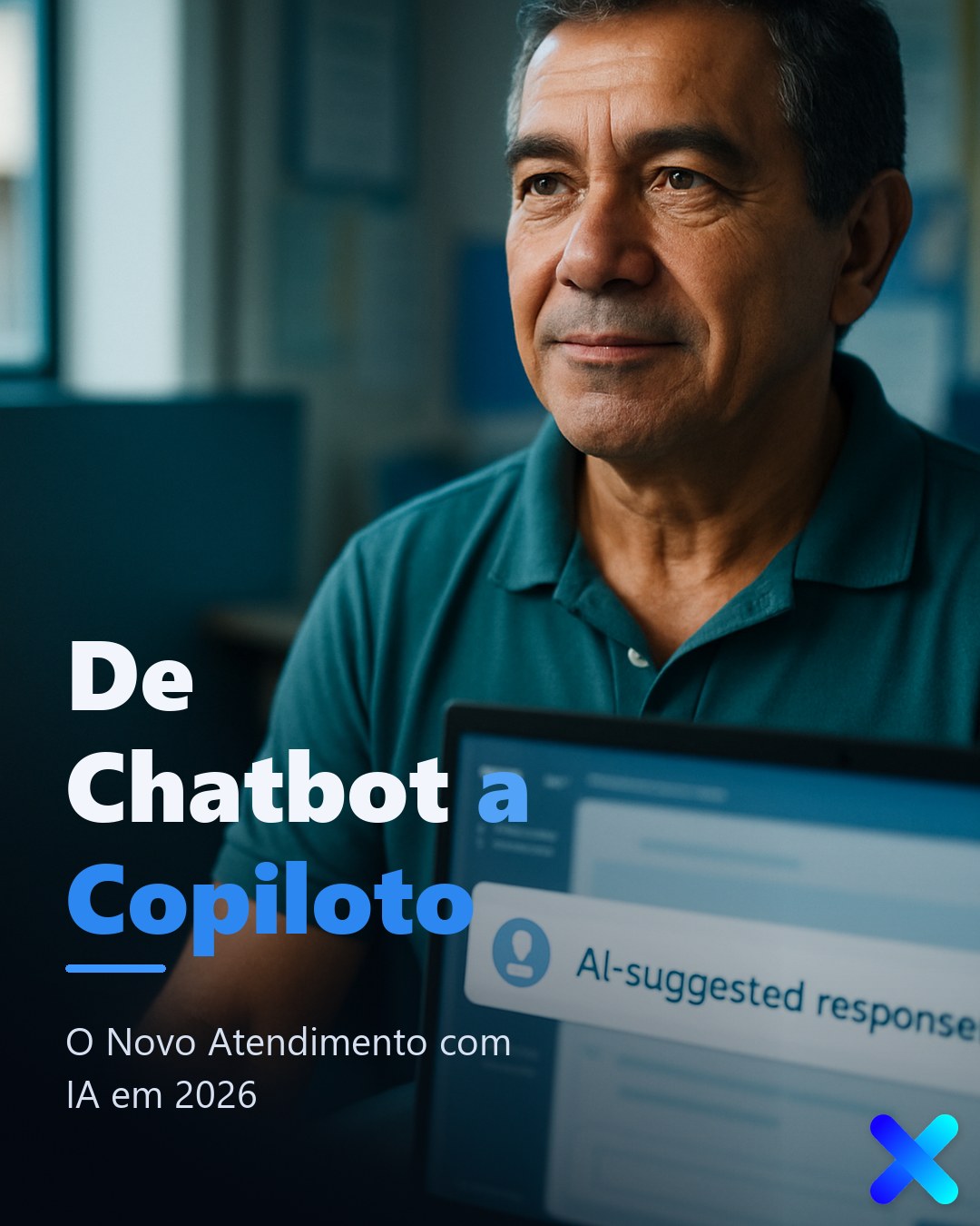 De Chatbot a Copiloto: o Novo Atendimento com IA em 2026