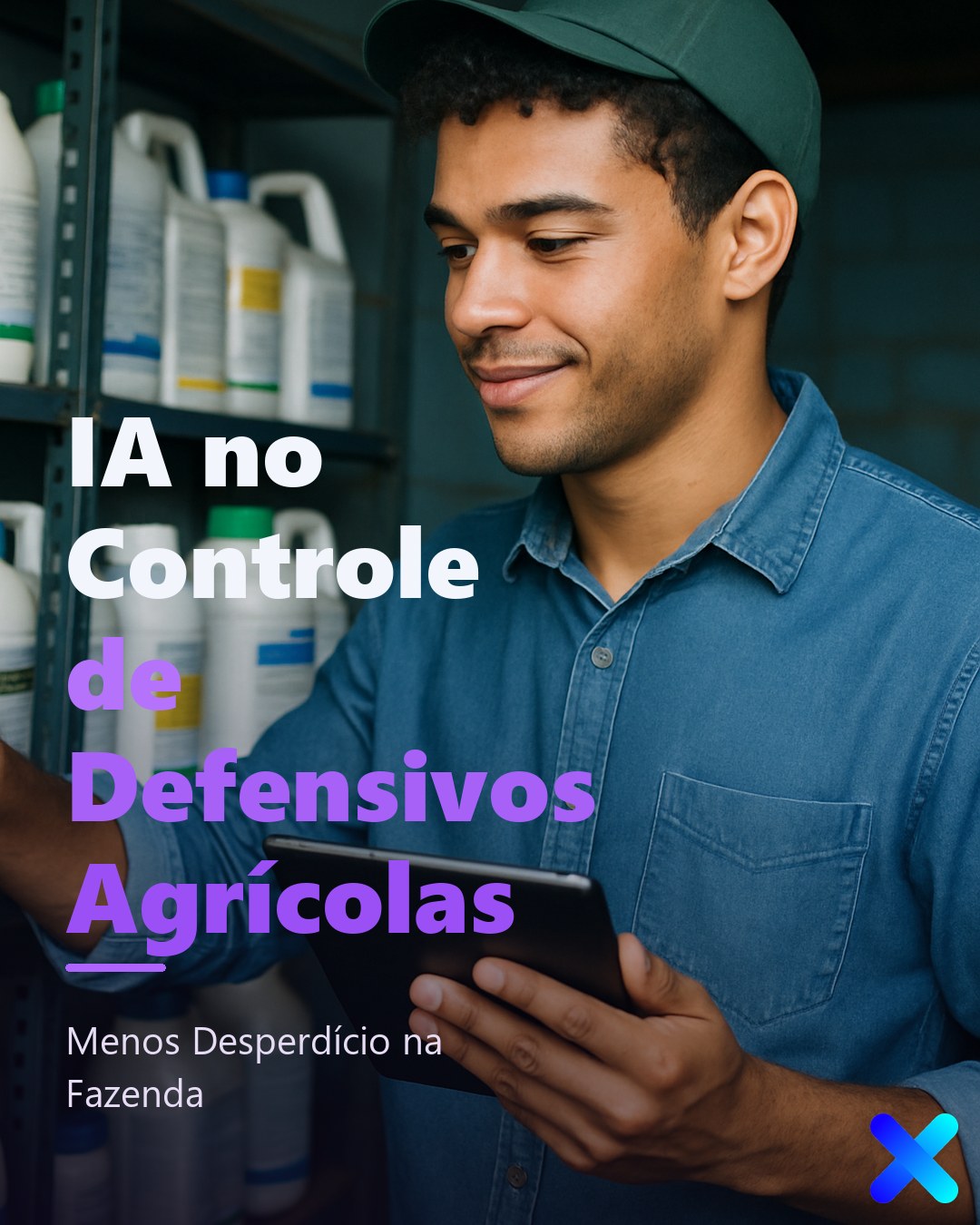 IA no Controle de Defensivos Agrícolas: Menos Desperdício na Fazenda
