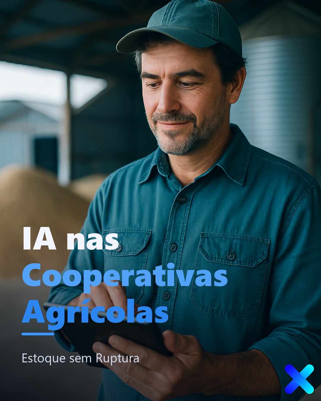 IA nas Cooperativas Agrícolas: Estoque sem Ruptura