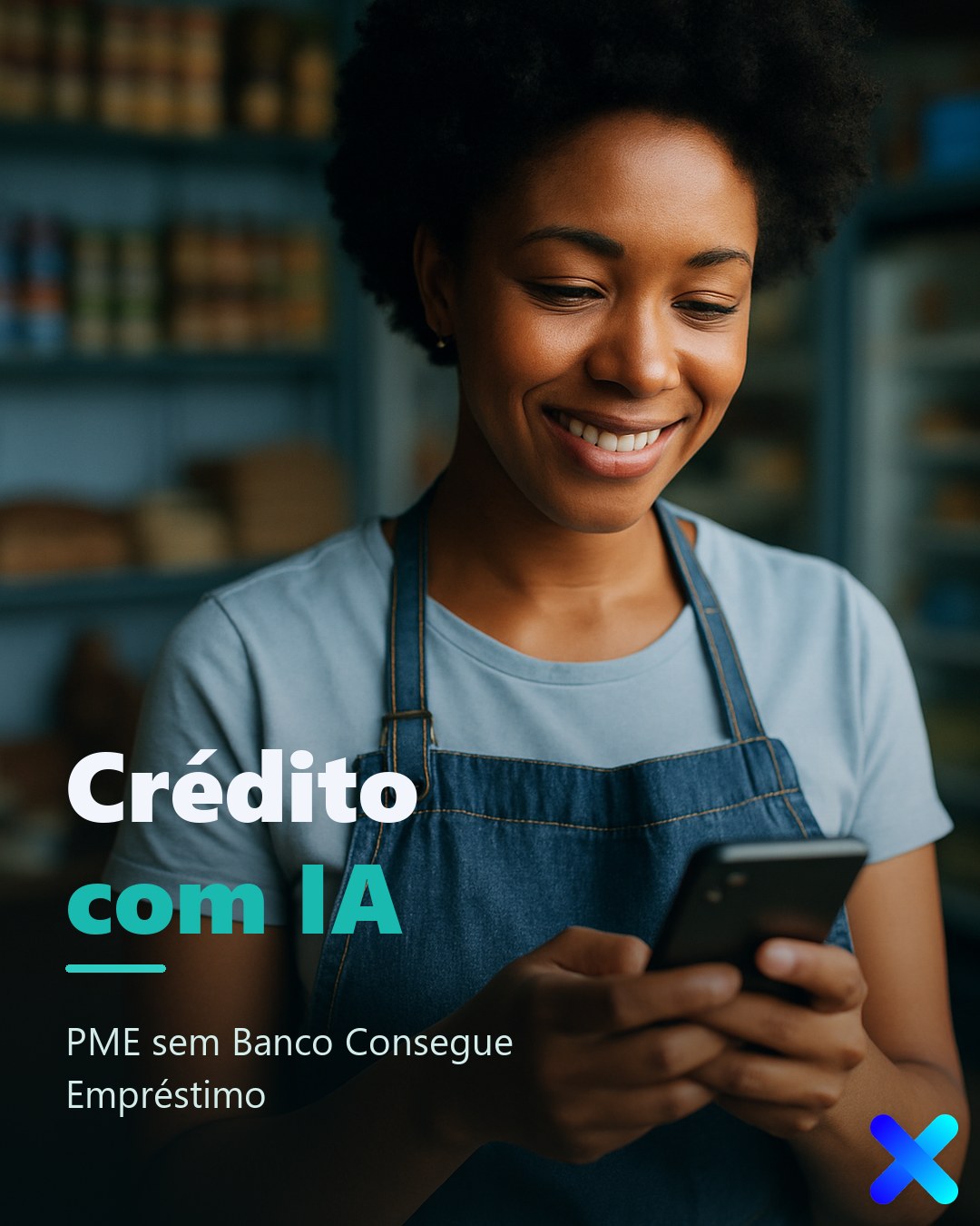 Crédito com IA: PME sem Banco Consegue Empréstimo