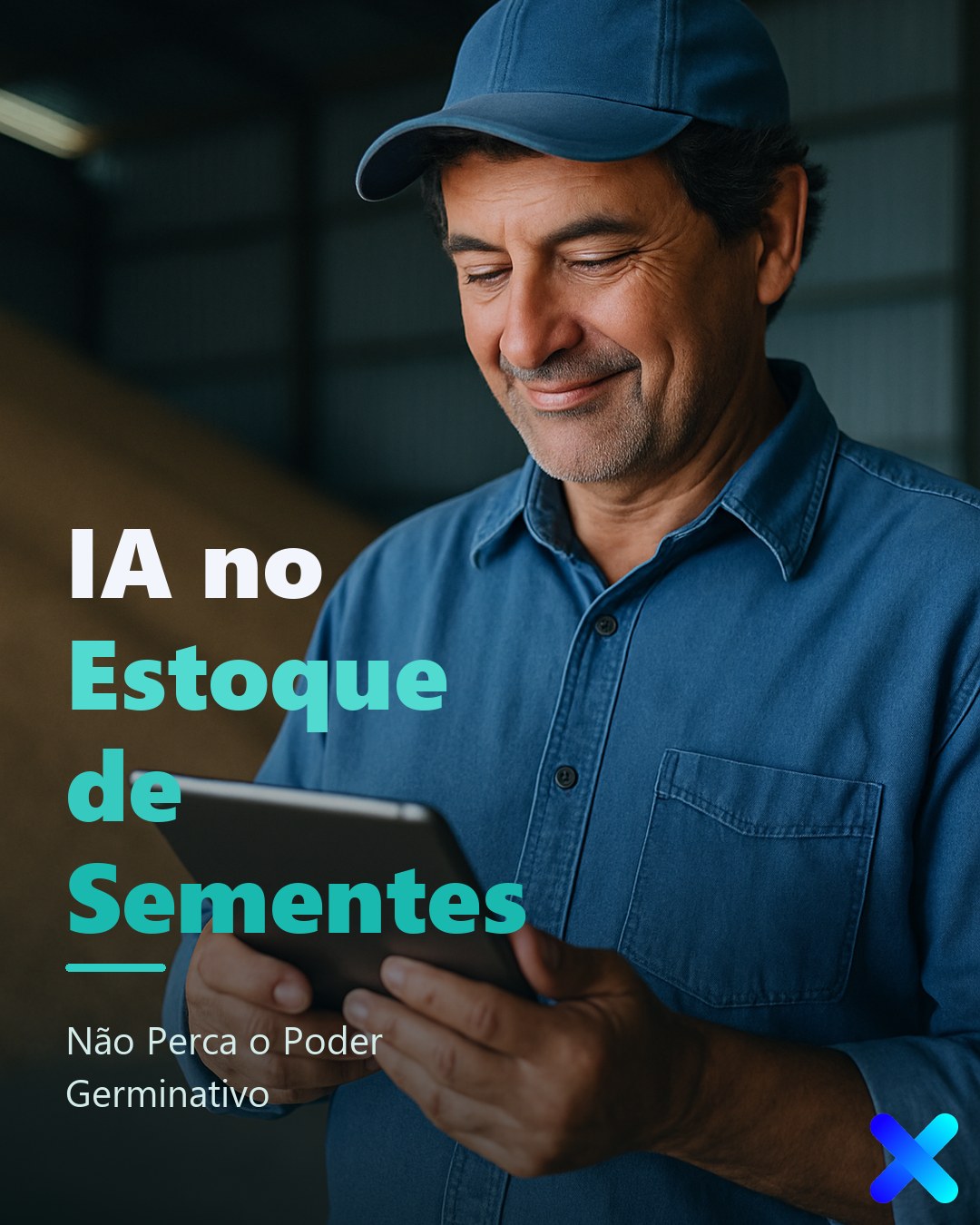 IA no Estoque de Sementes: Não Perca o Poder Germinativo