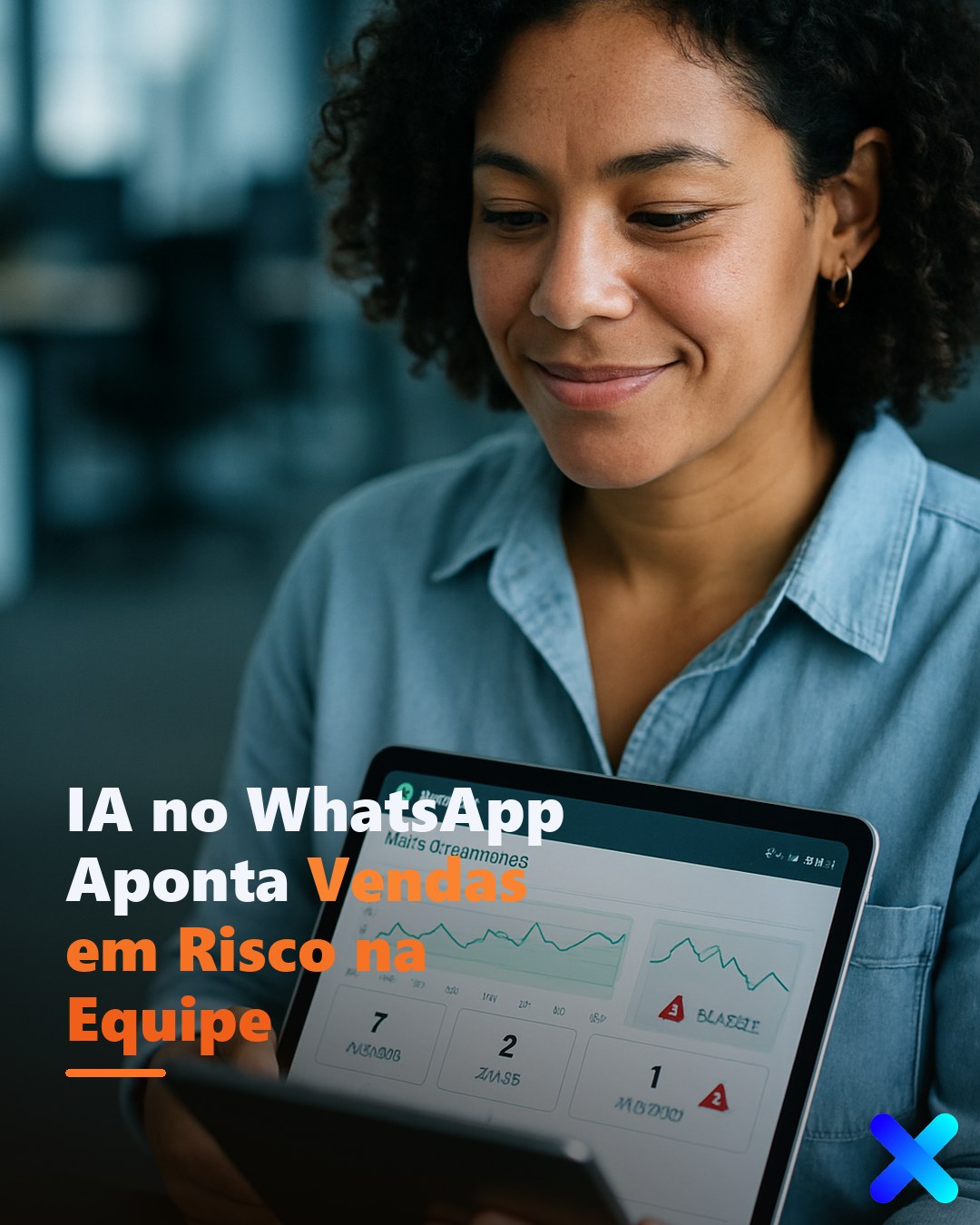 IA no WhatsApp Aponta Vendas em Risco na Equipe