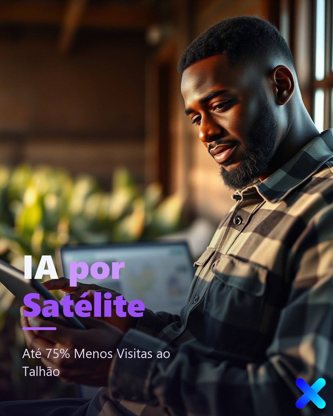 IA por Satélite: Até 75% Menos Visitas ao Talhão