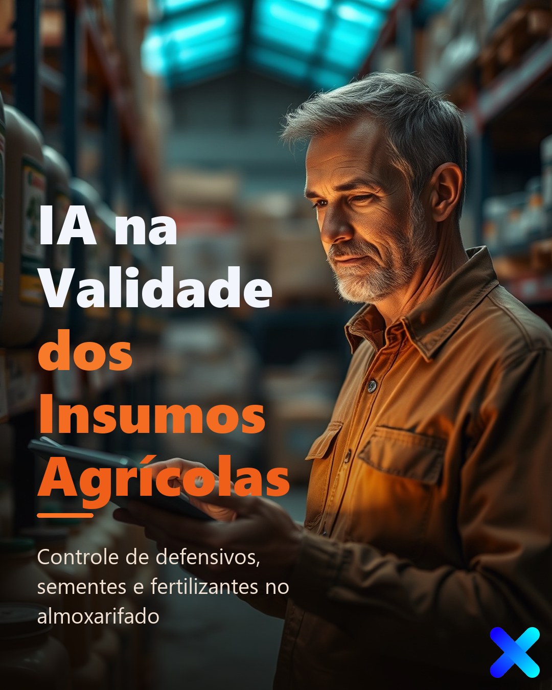 IA na Validade dos Insumos Agrícolas: Zero Desperdício